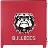 University of Georgia Bulldogs Logo Corsair 4000D Tempered Glass Mid-Tower ATX Case Skin
